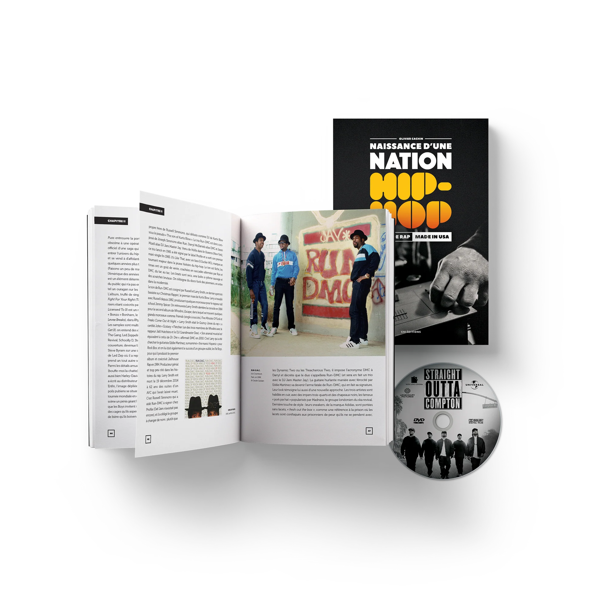 Straight Outta Compton + Naissance D'une Nation Hip-Hop (DVD + Livre)