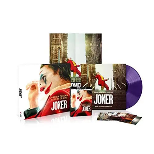 Joker - Bande Originale + Film (LP Violet + Steelbook Blu-ray 4k)