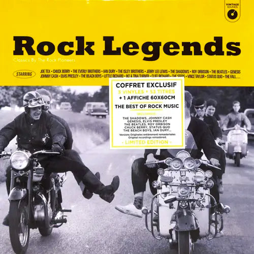 Rock Legends: Classics By Rock Pioneers (Coffret 3xLP)